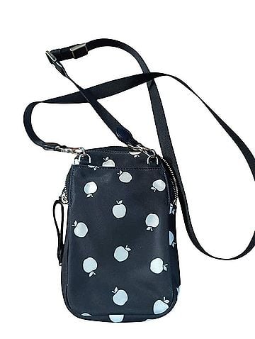 Kate Spade New York Chelsea Apple Toss North South Phone Crossbody bag Leather Crossbody Bag (view 2)
