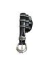 Nanni 100% Leather Animal Print Black Belt One size - photo 1