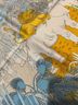 Carolina Lemke Jacquard Orange Blue Silk Scarf One size - photo 6