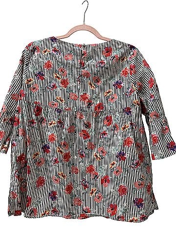 Sanctuary 3/4 Sleeve Blouse (view 2)