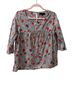 Sanctuary Floral Stripes Multi Color 3/4 Sleeve Blouse Size S - photo 1