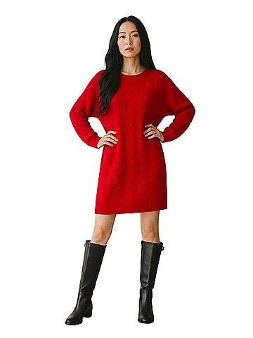 Francesca's Wool Dress (view 1)