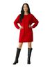 Francesca's Red Wool Dress Size S - photo 1