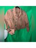 Free People 100% Cotton Solid Orange Denim Jacket Size XS - photo 12