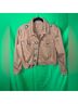 Free People 100% Cotton Solid Orange Denim Jacket Size XS - photo 5