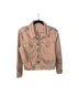 Free People 100% Cotton Solid Orange Denim Jacket Size XS - photo 1