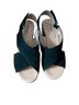 Clarks 100% Suede Black Wedges Size 9 - photo 2