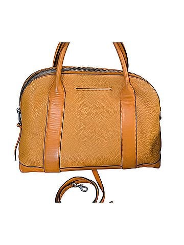 Coach Large Preston Bleecker Leather Satchel (view 2)