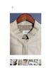 Feraud 100% Calf Leather Solid Tan Ivory Leather Jacket Size 12 - photo 8