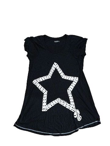 Lauren Moshi Chain Star Short Sleeve T-Shirt (view 2)