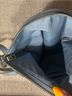 Coach 100% Leather Solid Blue Shoulder Bag One size - photo 3