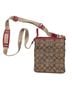 Coach Print Brown Pink Crossbody Bag One size - photo 2