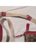 Coach Print Brown Pink Crossbody Bag One size - photo 6