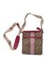 Coach Print Brown Pink Crossbody Bag One size - photo 1