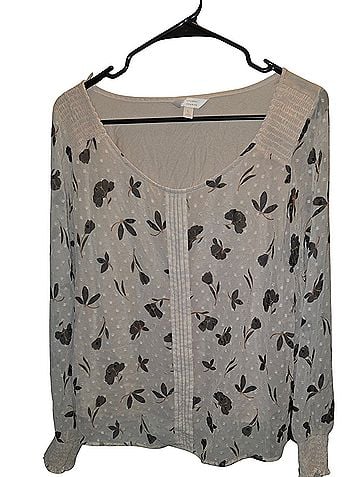 Lauren Conrad Long Sleeve Blouse (view 1)