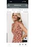 Baltic Born 100% Polyester Floral Multi Color Pink Red Cocktail Dress Size S - photo 4