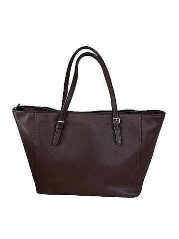 Coach Leather Tote (view 2)