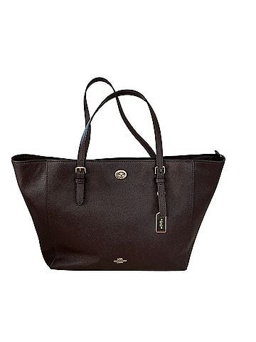 Coach Leather Tote (view 1)