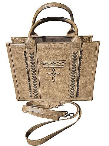Montana West Leather Tote (view 1)