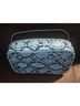 Nine West Snake Print Blue Black Makeup Bag Size S - photo 5