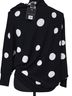 St. John Dot Intarsia Knit Asymmetrical Sweater Pullover Sweater - photo 2