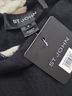 St. John Dot Intarsia Knit Asymmetrical Sweater Pullover Sweater - photo 3