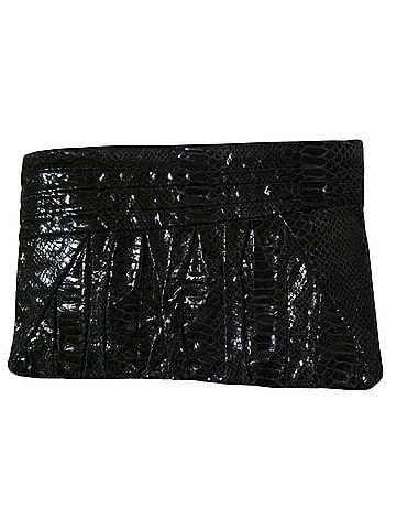 Liz Claiborne Leather Clutch (view 1)
