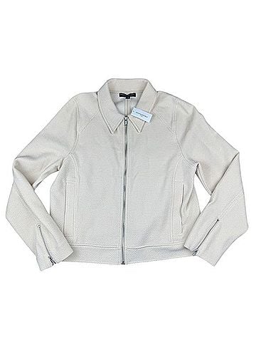 Banana Republic Knit Short Moto Jacket Jacket (view 1)