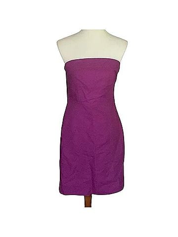 Merona Lined, Double Back Slit Strapless Dress Casual Dress (view 1)