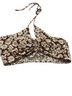 H&M Damask Brown White Sleeveless Top Size M - photo 2