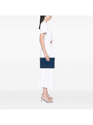 Chanel Medium Bi Quilted Lambskin O Case Clutch (view 2)