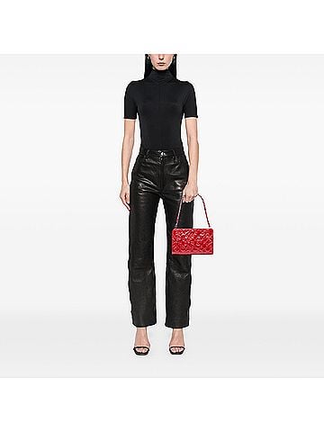 Chanel Quilted Patent Embossed Lucky Symbols Pochette (view 2)