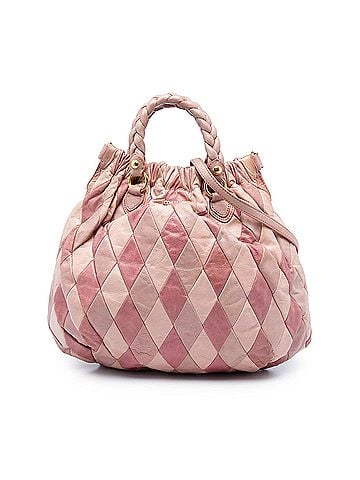 Miu Miu Harlequin Nappa Satchel (view 1)