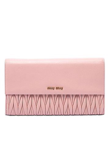 Miu Miu Matelasse Nappa Clutch (view 1)