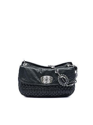 Miu Miu Matelasse Nappa Crystal Flap Crossbody (view 1)