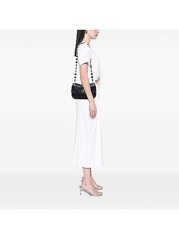 Miu Miu Matelasse Nappa Crystal Flap Crossbody (view 2)