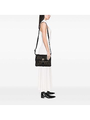 Fendi Zucca Canvas Chef Zip Crossbody (view 2)