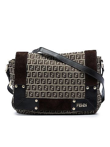 Fendi Zucchino Canvas Messenger Bag (view 1)