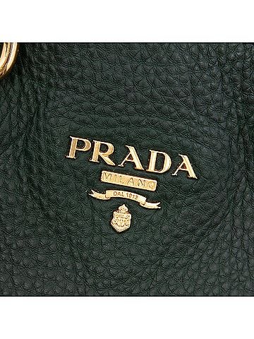 Prada Vitello Daino Open Convertible Tote (view 2)