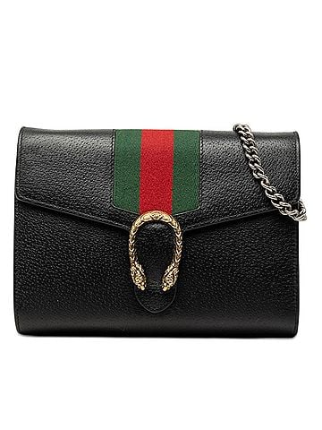 Gucci Mini Calfskin Dionysus Web Wallet On Chain (view 1)