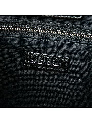 Balenciaga Patent Logo Shopping Tote XXS (view 2)