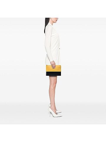 Céline Bicolor Leather Solo Clutch (view 2)