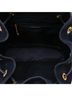 Gucci 100% Suede Blue Suede Bamboo Drawstring Backpack One size - photo 5
