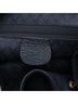 Gucci 100% Suede Blue Suede Bamboo Drawstring Backpack One size - photo 6