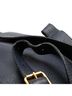Gucci 100% Suede Blue Suede Bamboo Drawstring Backpack One size - photo 8