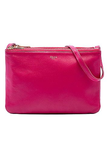 Céline Small Lambskin Trio Crossbody (view 1)