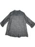I.C. By Connie K Graphic Black Gray Jacket Size XL - photo 2