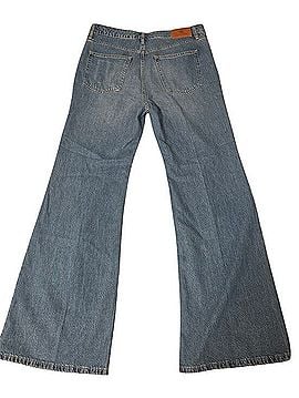 Lauren by Ralph Lauren Button Up High-Rise Flare Jean Jeans (view 2)
