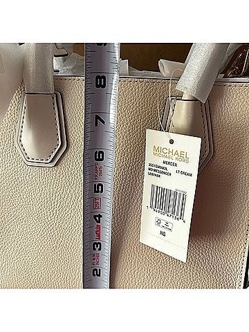 MICHAEL Michael Kors Small Mercer Leather Crossbody Bag (view 1)