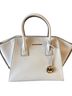 Michael Kors White Ivory Leather Tote One size - photo 1